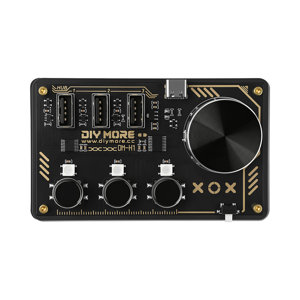 Usb Hub Gaming - HUB USB HID Controller 3 Keys