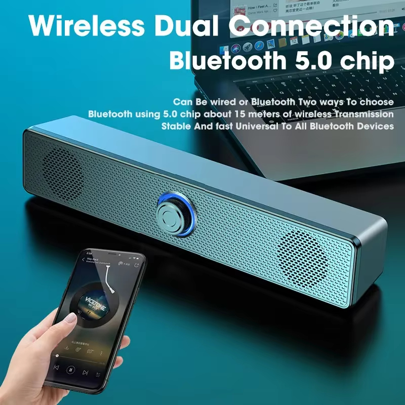 Bluetooth 5.0 4D Surround Soun - Gaming Speaker review and price