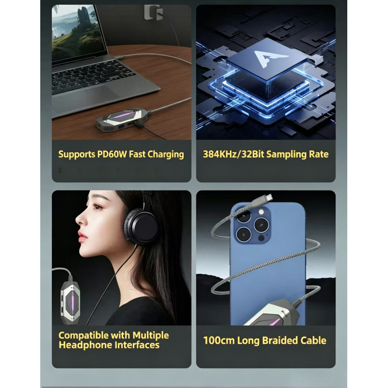 PIVA DS6 Pro 6-in-1 Gaming Doc - Usb Hub Gaming review and price