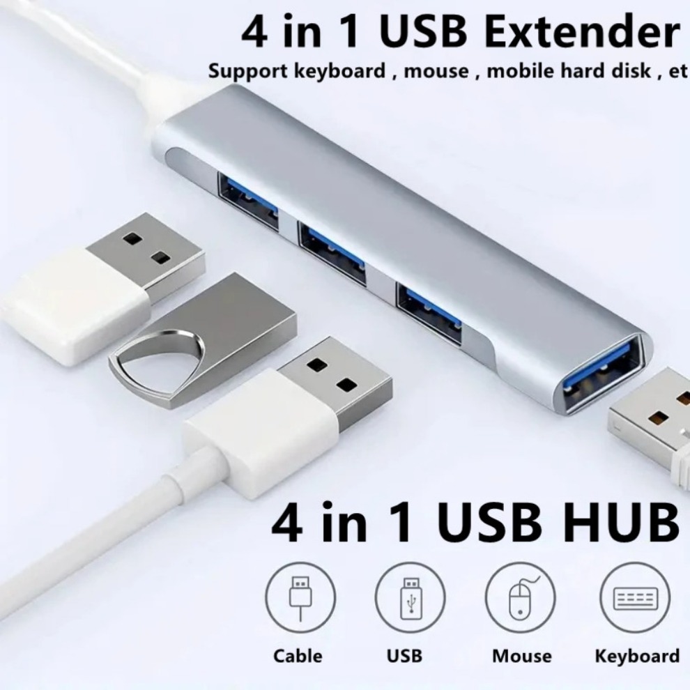 USB 3.0 Hub 4 in 1 USB Hub Hig - Usb Hub Gaming review and price