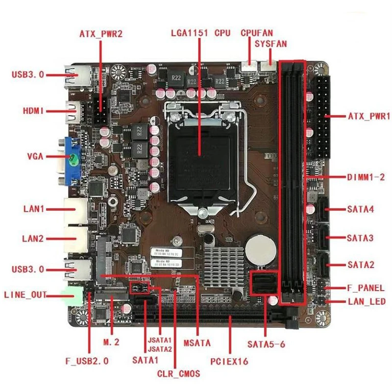 B365 Mini-ITX Motherboard LGA  - Pc Gaming I7 review and price