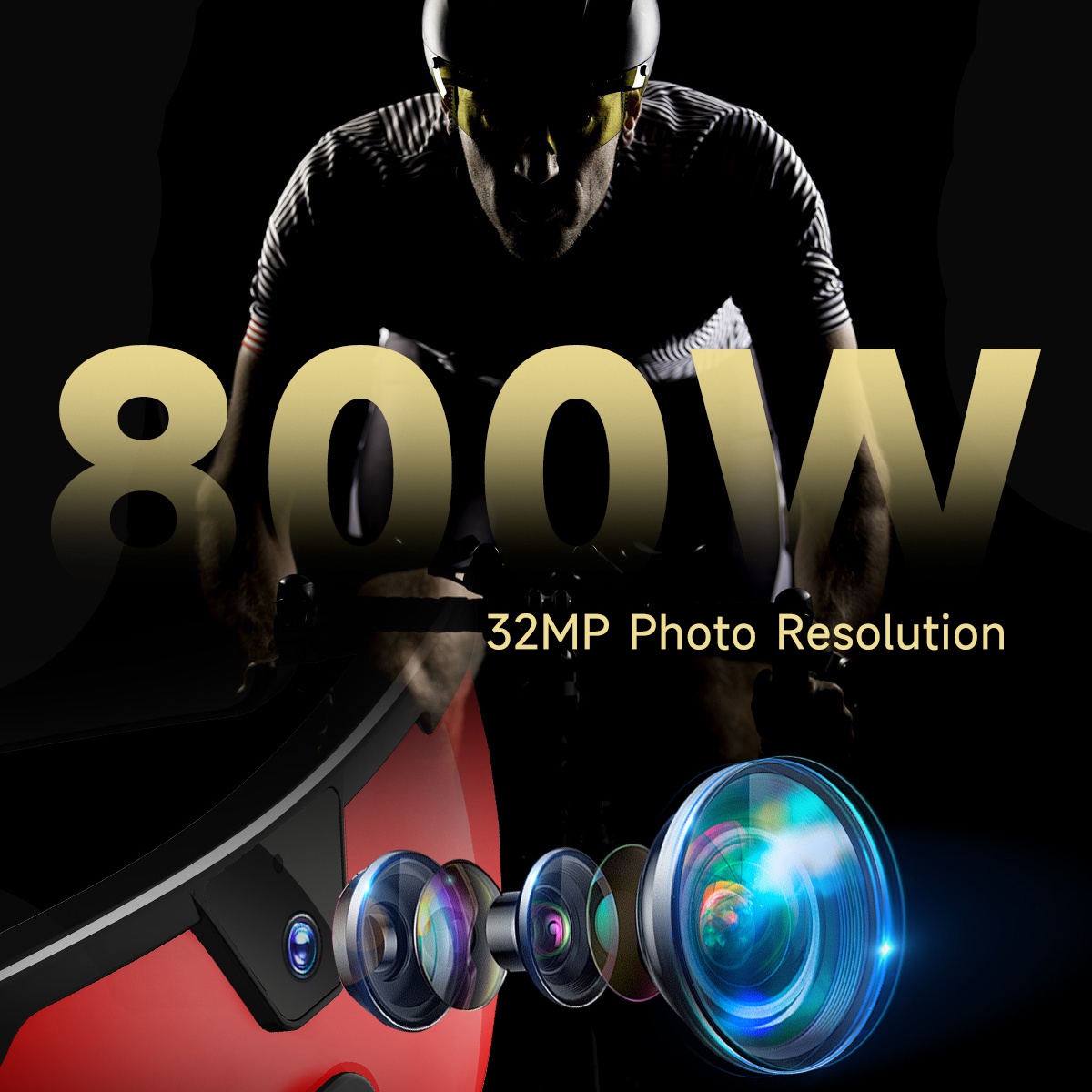 New AI Camera Glasses 30MP Pho - Gaming Speaker review and price