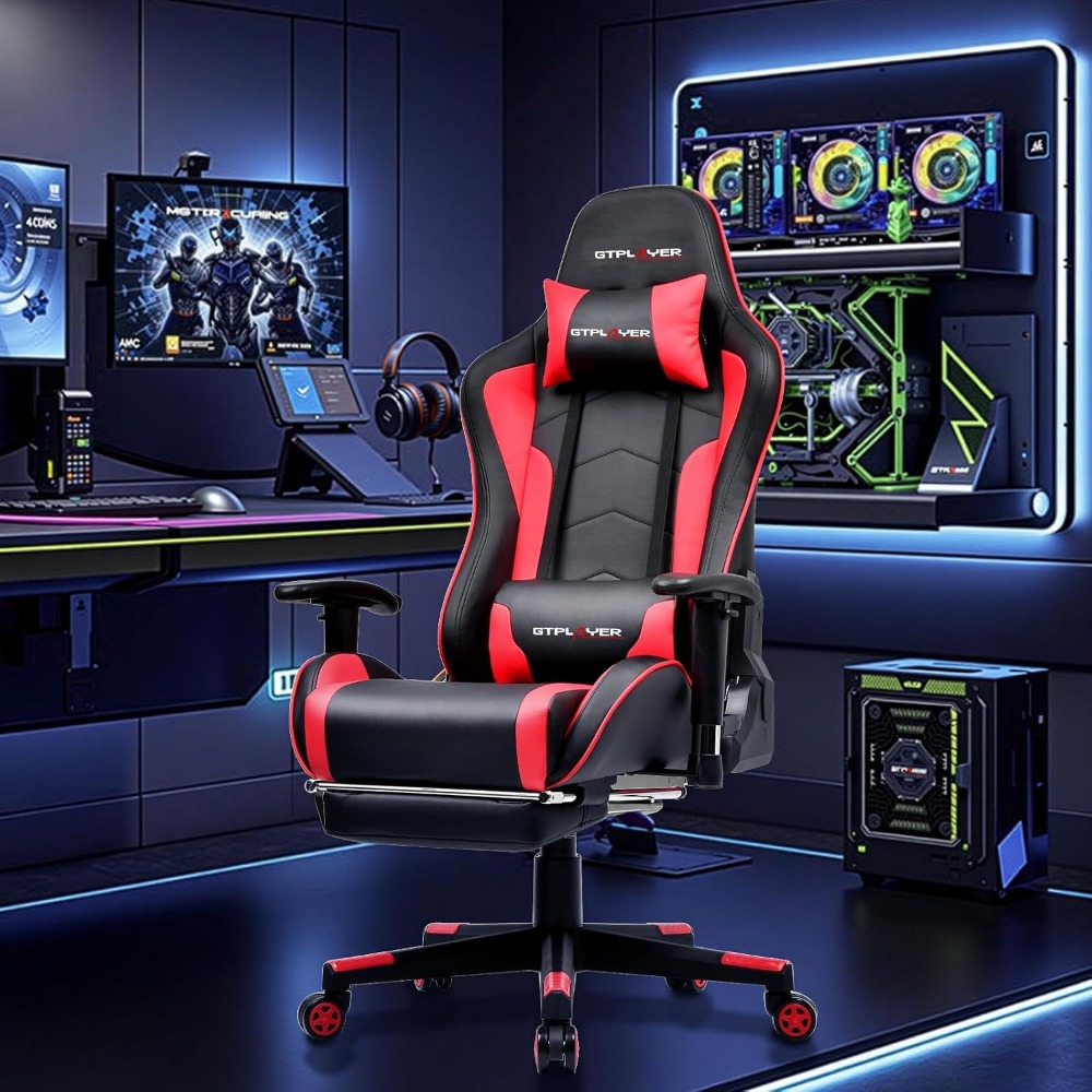 Ergonomic Gaming Chair with Bl - Gaming Speaker review and price